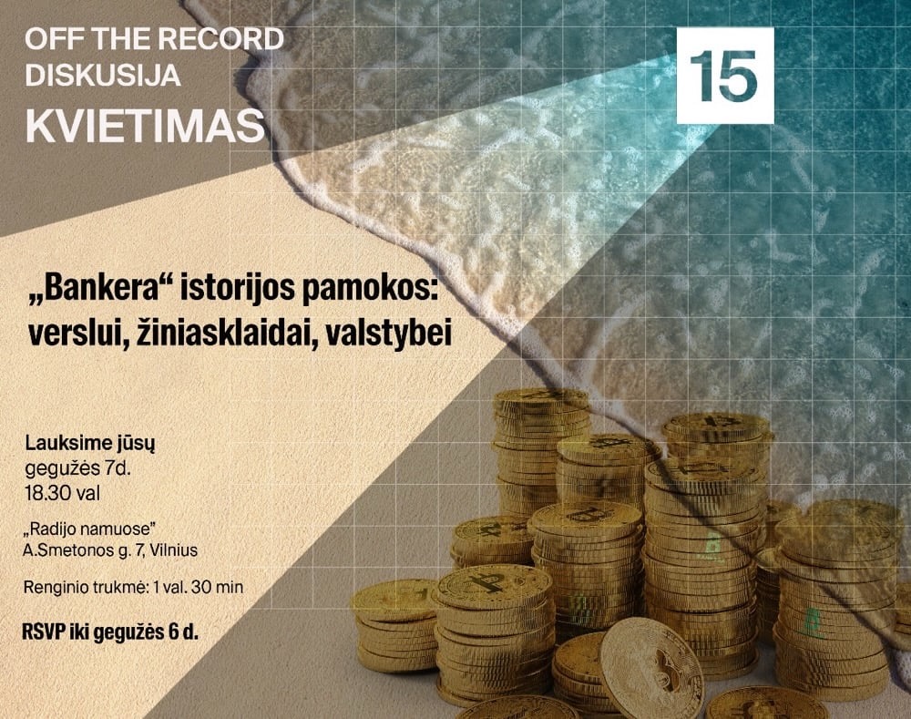 2025 m. pavasarį „15min“ teisėsaugos ir institucijų atstovams platintas kvietimas į neoficialią diskusiją vykusią ne darbo valandomis.